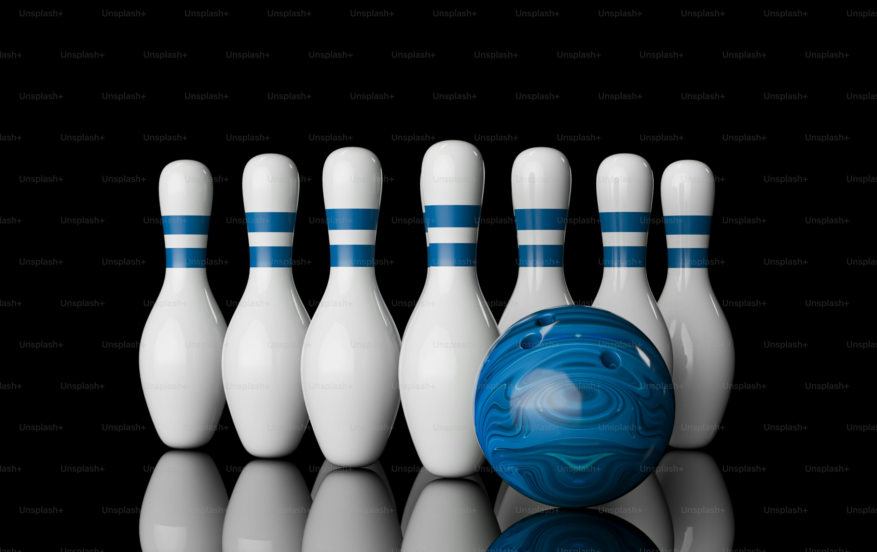Mini Bowling Figurine